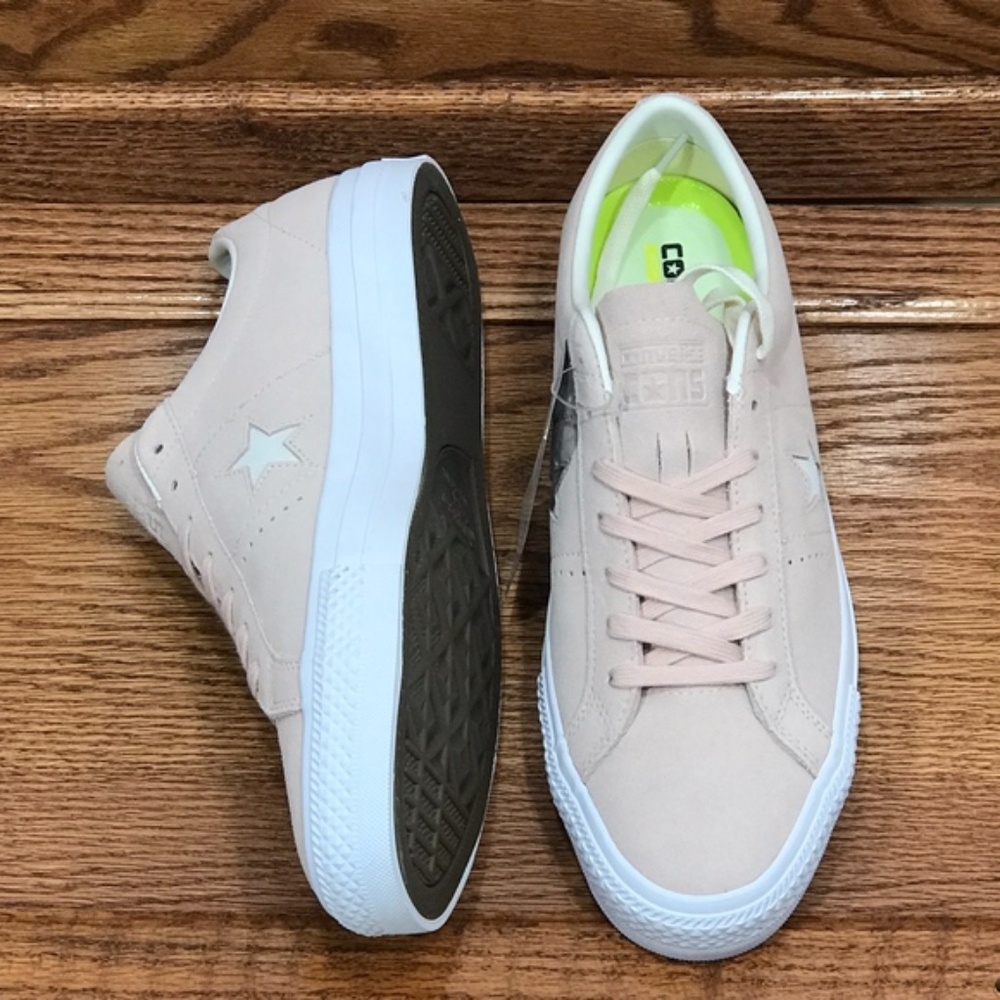Converse One Star Pro‎ Ox Dusk Pink Egret White Shoes - Picture 3 of 7